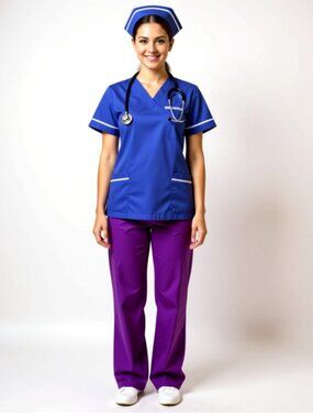 (D4) GT Performance Scrub pants, Size Large - Pink